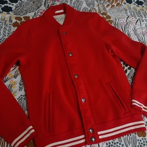 HOLD NWOT Vintage Look Varsity A&F Baseball Jacket